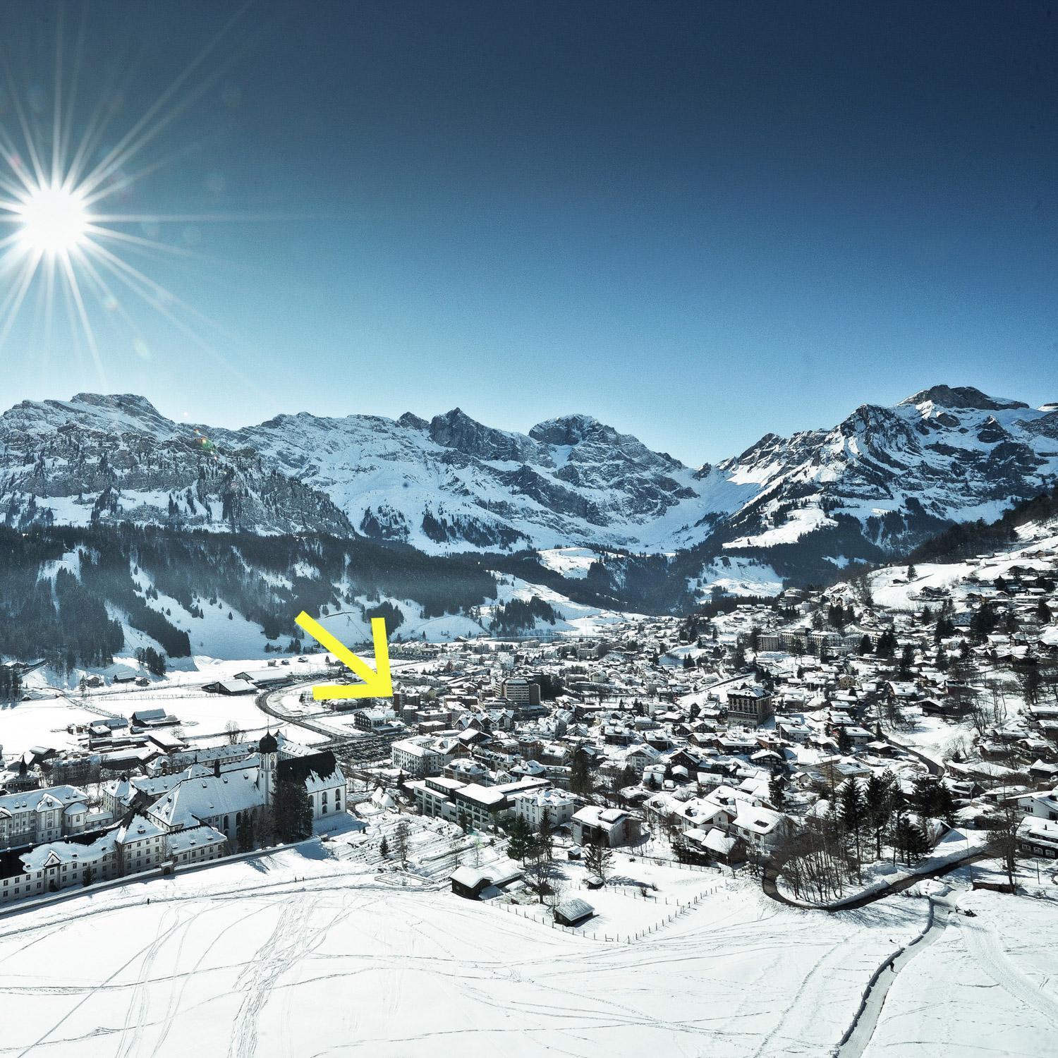 Apartment 302 - Zentrales Studio Engelberg Extérieur photo